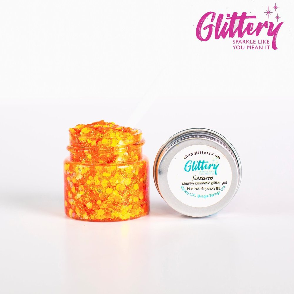 Naruto - Chunky Glitter Gel - Glittery - Festival glitter .65oz